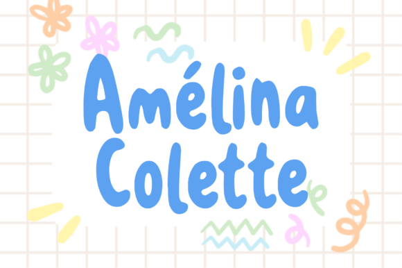 Amelina Colette: A Charming Display Font for Joyful Editorial Design