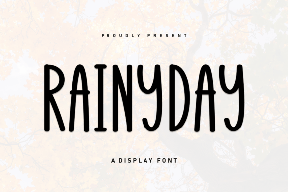 Rainyday: The Handwritten Display Font for Authentic Branding