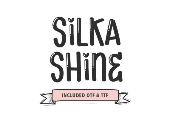 Silka Shine Font: A Glossy Display Typeface for Creative Makers