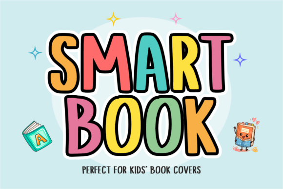 Smart Book: The Playful Bold Display Font for Your Brand