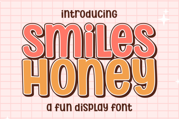 Smiles Honey: A Retro Display Typeface for Editorial Design