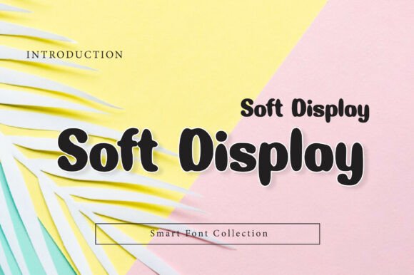 Soft Display: The Friendly Typeface for Modern Web Design