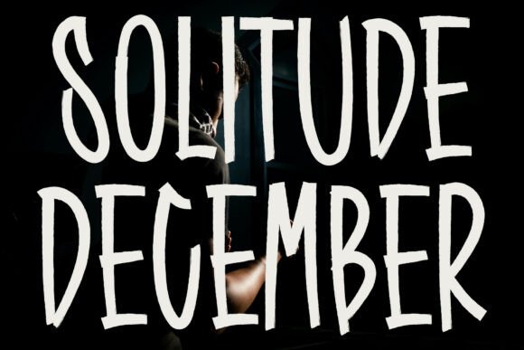 Solitude December: A Magical Display Font for Elegant Branding