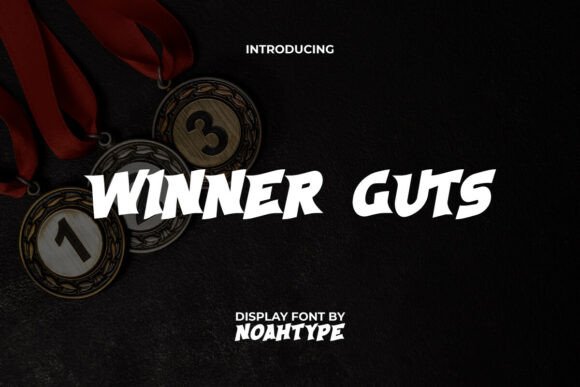 Winner Guts: The Bold Typeface That Elevates Your Brand Identity